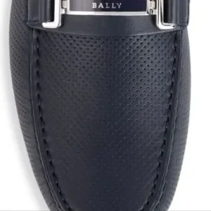 Bally | Shoes | Bally Druilo Perforated Leather Loafers 